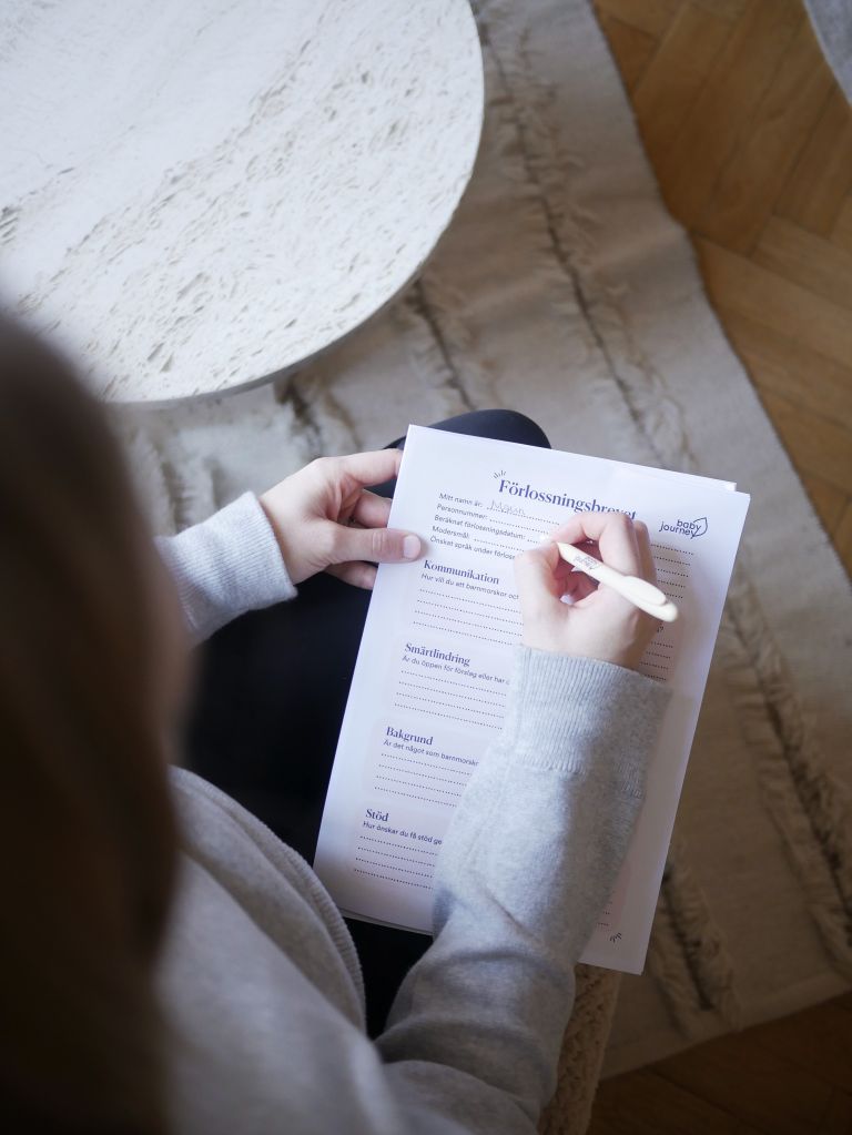 förlossningsbrev