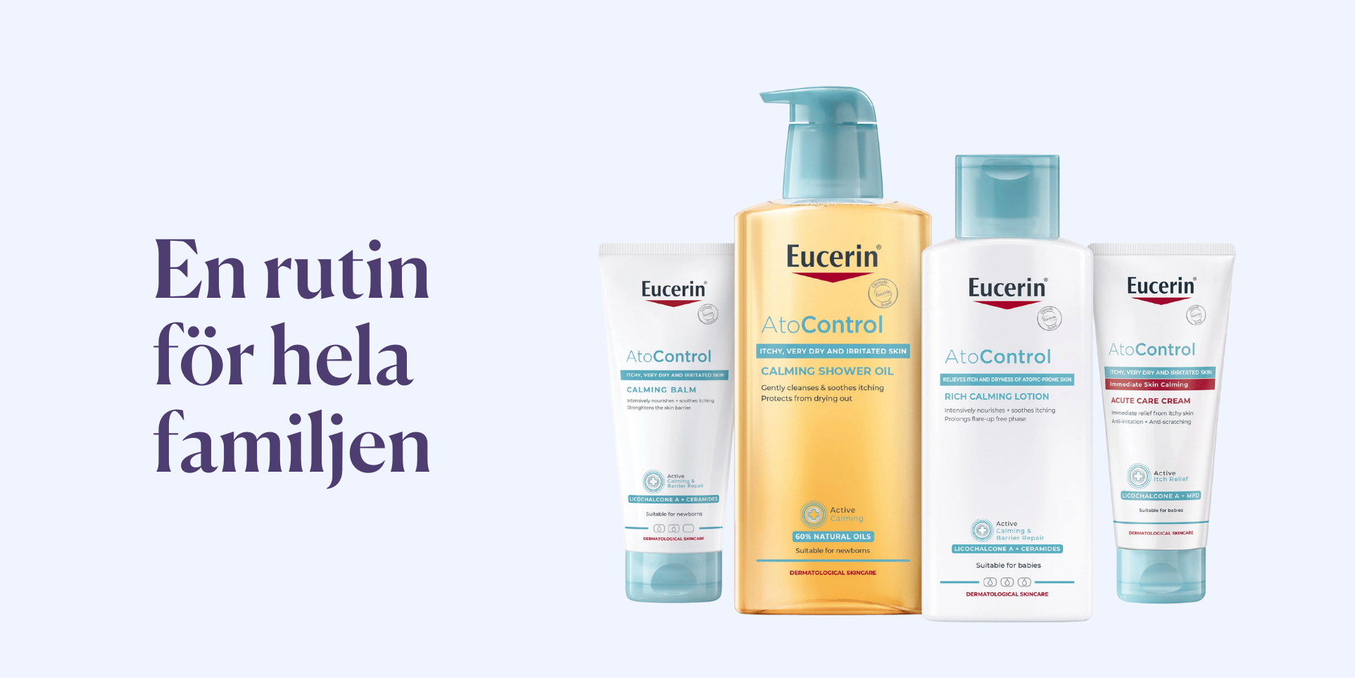 Eucerin - en rutin för hela familjen